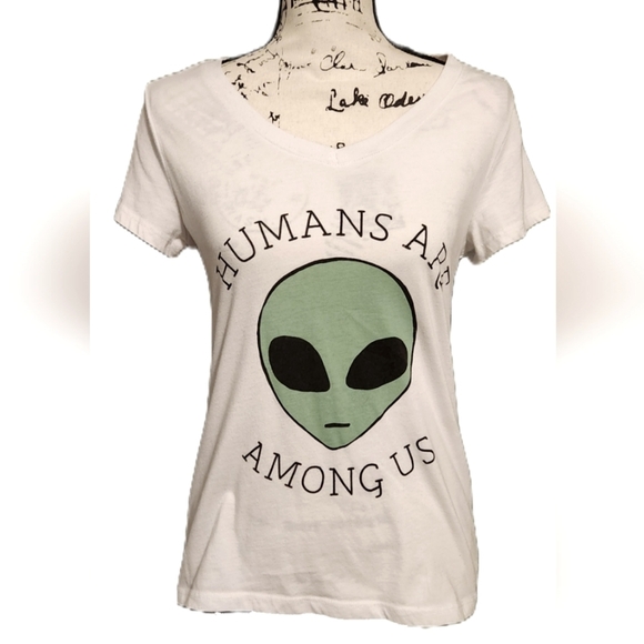 Joe Boxer "Humans Are Among Us" Tee - Picture 1 of 2